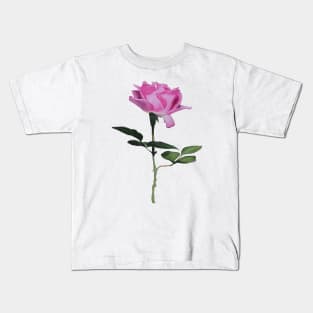 Watercolor rose Kids T-Shirt